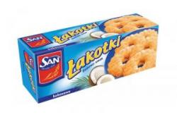 Ciasteczka ŁAKOTKI Kokoski 148g Ciasteczka ŁAKOTKI Kokoski 148g