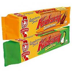 Krakersy LAJKONIK smakowe 180g Krakersy LAJKONIK smakowe 180g