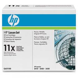 Toner HP q6511xd nr11x x2szt/op black